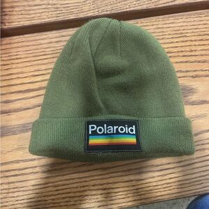 Polaroid Olive Knit Hat